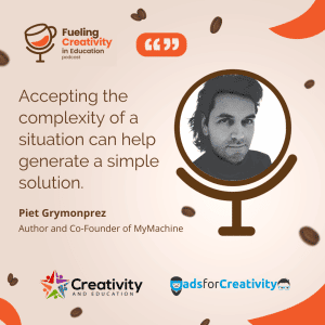 Fueling Creativity Podcast with MyMachine Co-founder