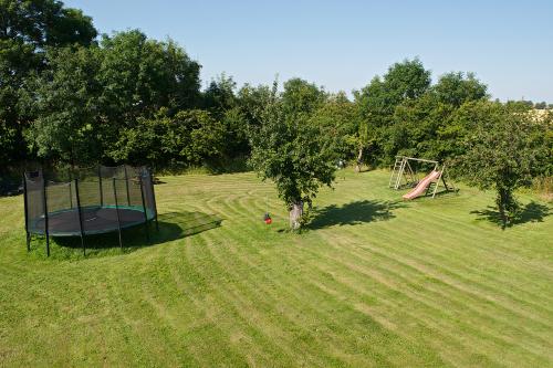 View of garden from upstairs