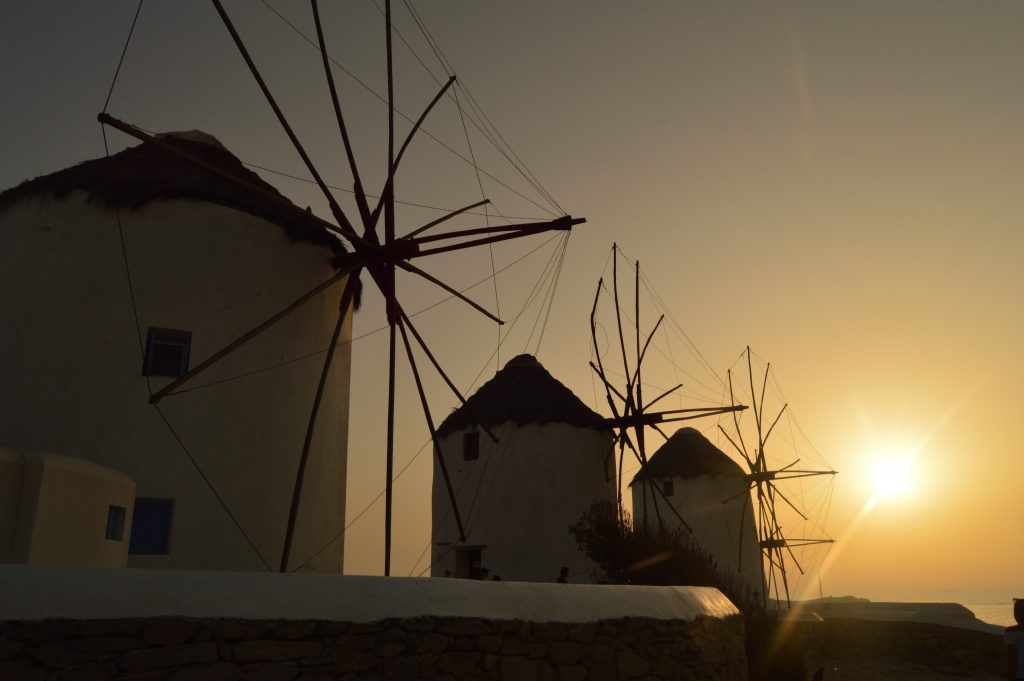 Mykonos windmill