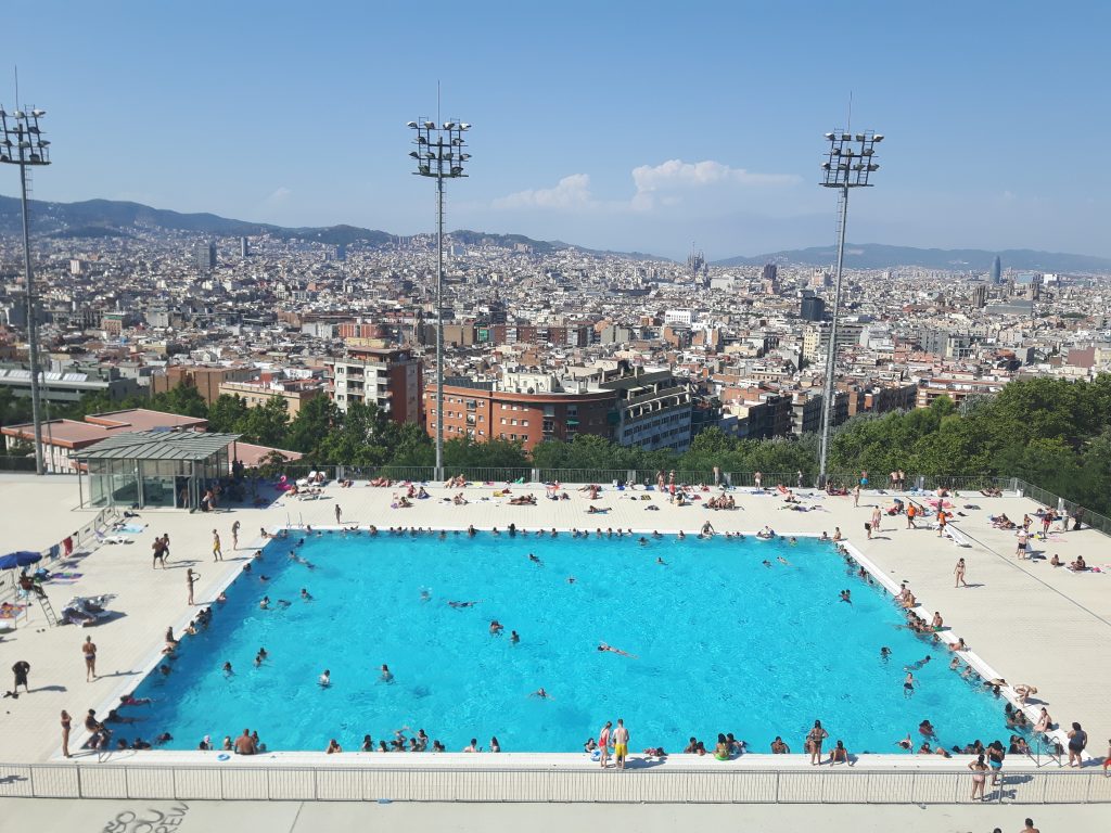 Municipal swimming pool