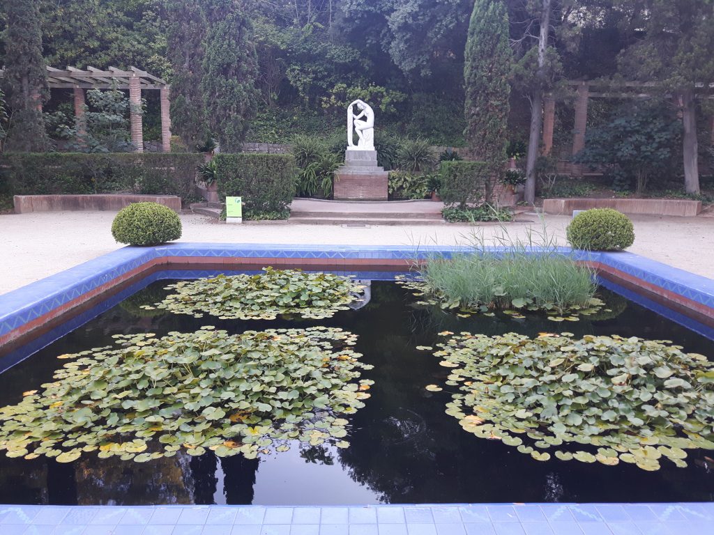 Montjuic Laribal garden park