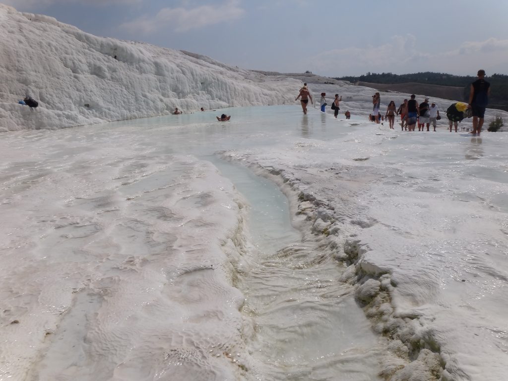 Thermal pools of Pamukkale