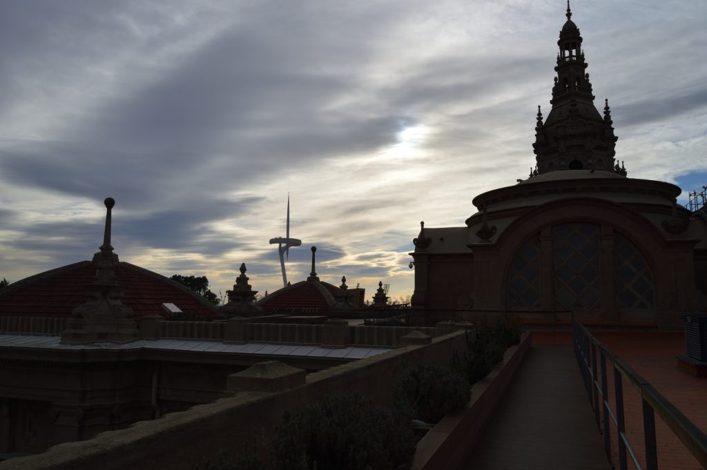 Montjuic MNAC terrace