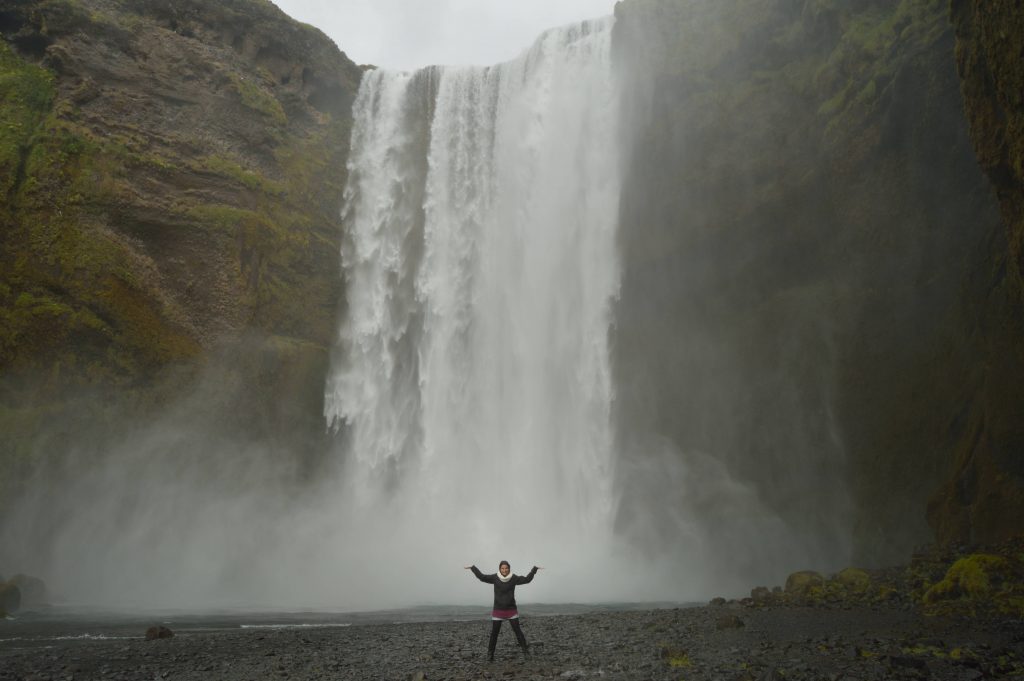 Skogafoss waterfall