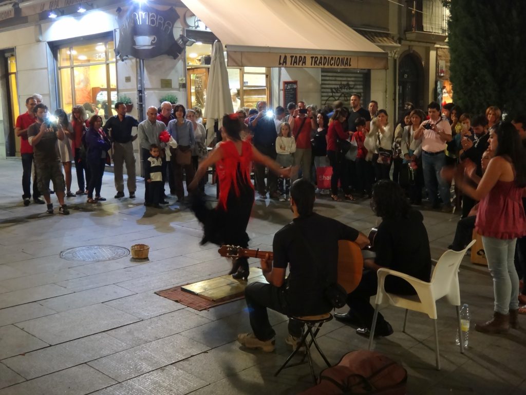 Flamenco Show on the street