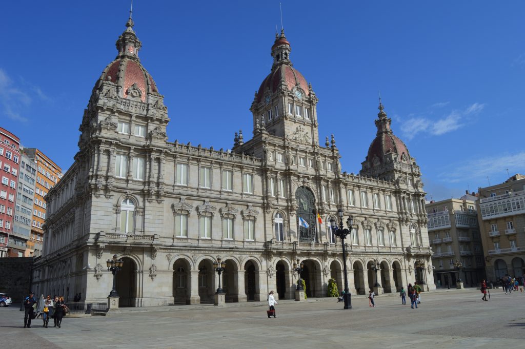 Town hall of La Coruña