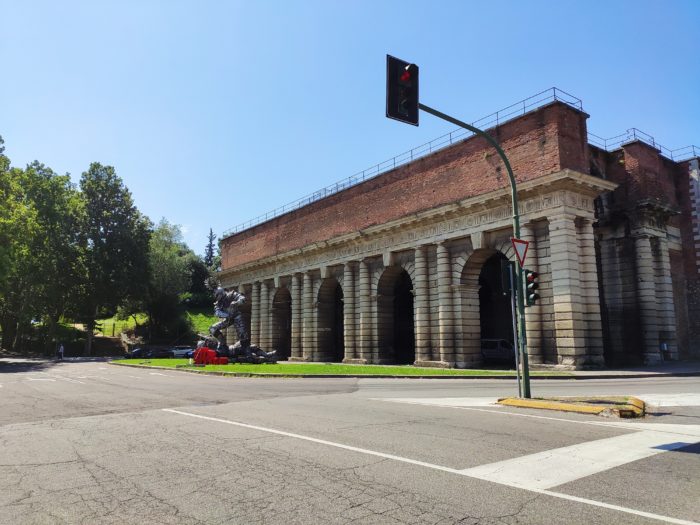 Free parking at Porta Palio