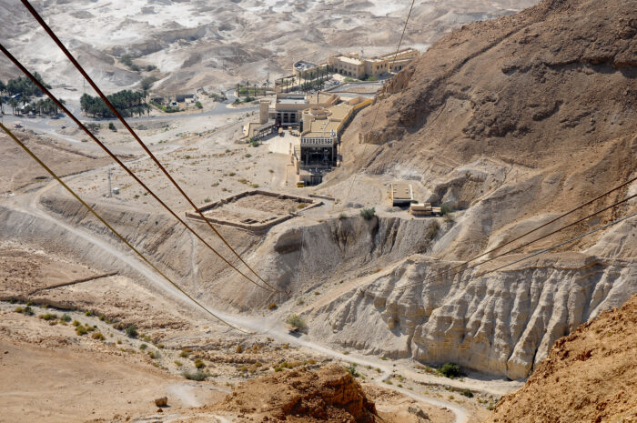 Masada cable car