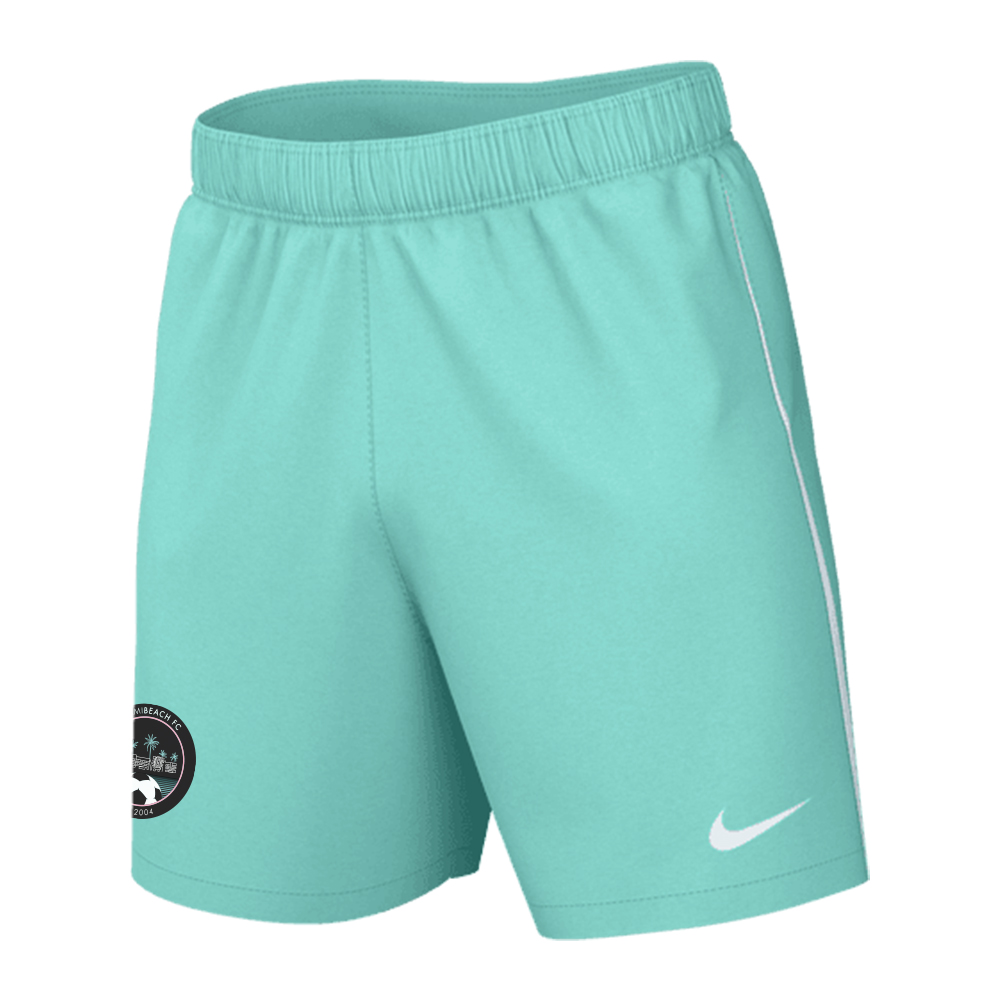 NIKE YOUTH EXTRA/OPTIONAL GAME SHORT (TEAL) - MIAMI BEACH - Soccer ...