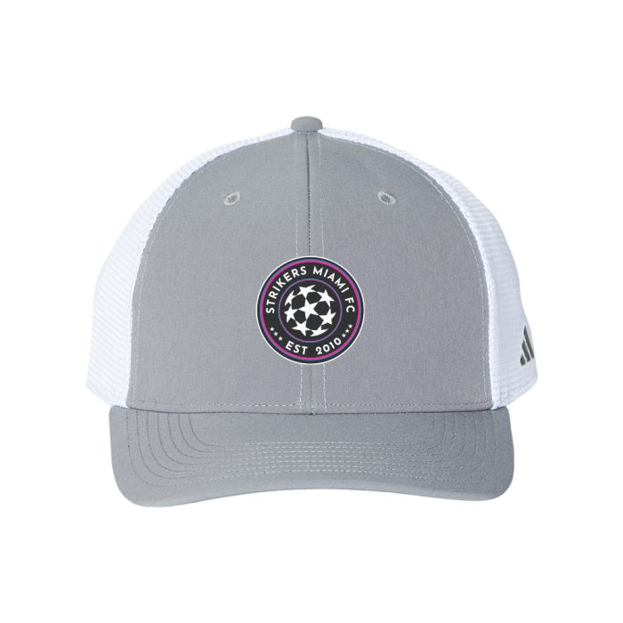 adidas STRIKERS MIAMI MESH CAP - GREY/WHITE