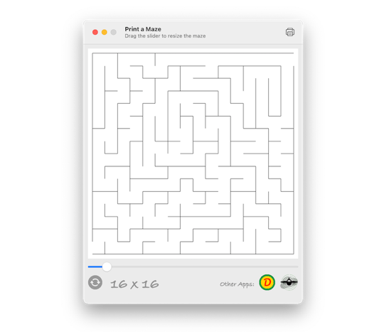 Print a Maze