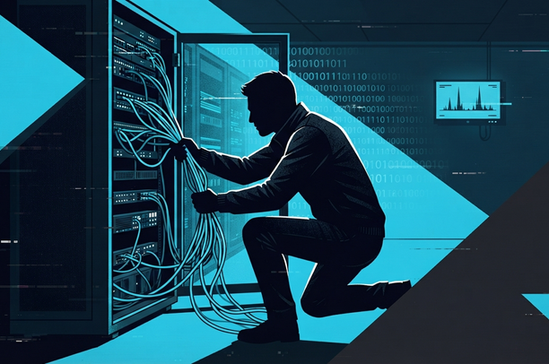 Scene illustrating the unauthorized access to MCBS's systems over four days in September, with the silent exfiltration of 3.3 terabytes of data.