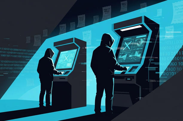 Imagen que ilustra el ecosistema de múltiples servicios de IA criminal compitiendo en el mismo mercado underground, con MessiahGPT y DarkGPT como exponentes.