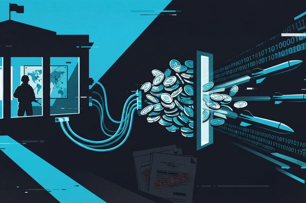 Illustrates the deeper picture: how the North Korean regime uses cryptocurrency theft as a state economic strategy to fund weapons programs and circumvent international sanctions.