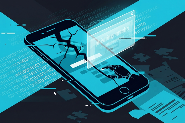 Imagen de profundización: RemControl, el banking trojan para Android construido con ayuda de IA sin que el asistente lo supiera, superpone pantallas de phishing sobre apps bancarias reales y da control total al operador.