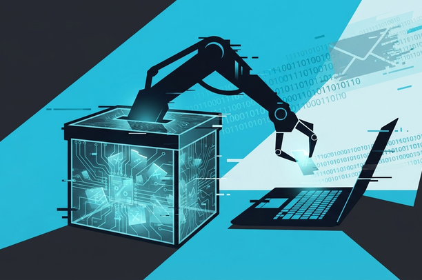 Imagen que ilustra la mecánica de votación interna de CLOSEDQUORUM: cuatro modelos de IA emiten votos y el implant ejecuta la decisión ganadora, enviando los datos robados a Discord.