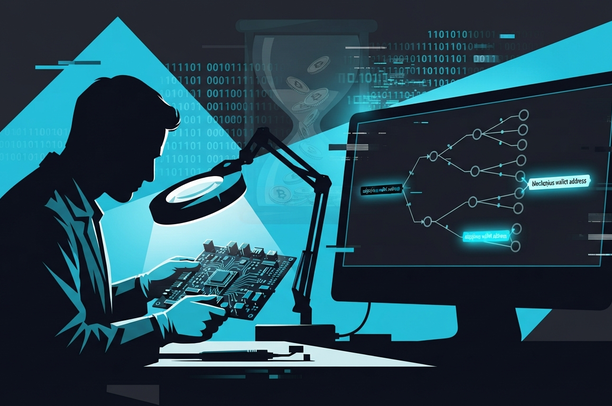 Imagen que acompaña la profundización sobre el rastreo de criptomonedas y el análisis forense de dispositivos incautados, dos palancas clave para descubrir nuevas víctimas y sospechosos de KillSec.