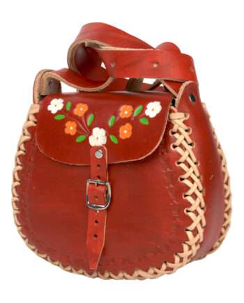 basic chillipepper leather bag small