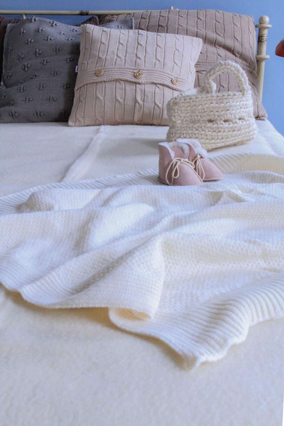 styling blanket nordic ecru