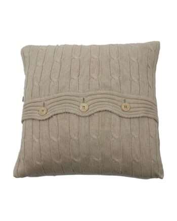 twist linen knitted cotton pillowcase xsmall