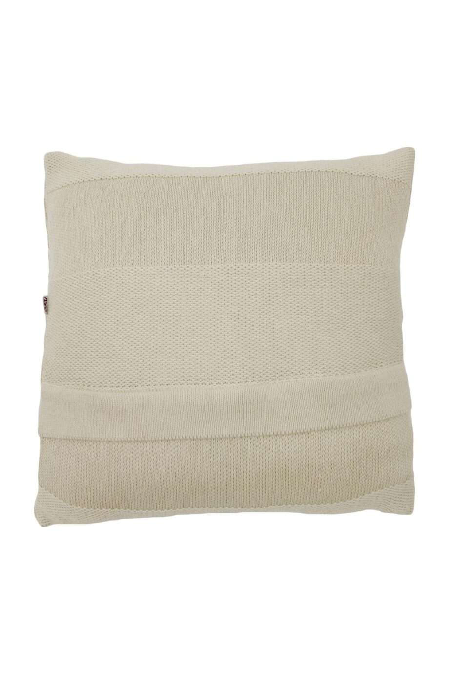 urban ecru knitted cotton pillowcase medium