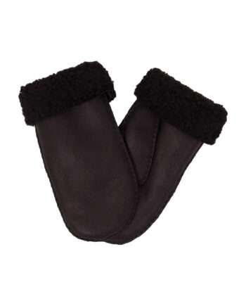 urban choc nappa sheepfur mittens (men) xlarge