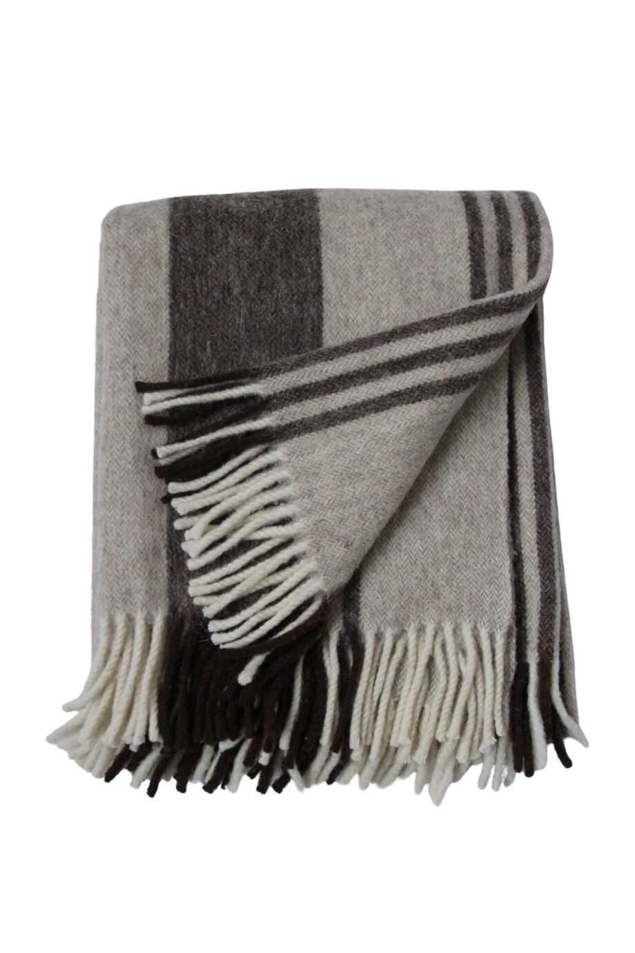 retro-two ecru deadstock-woven woolen throw xlarge