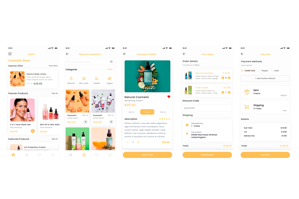 Online Cosmetic Store, Skin Care & Beauty Shop App