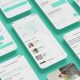 Babysitter, Babysitting, Nanny, Child-care App UI