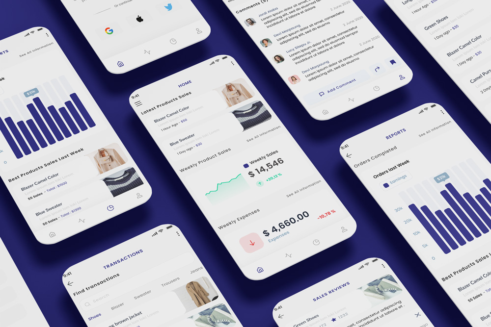 Seller Central, Sales Reports & Selling Shop App