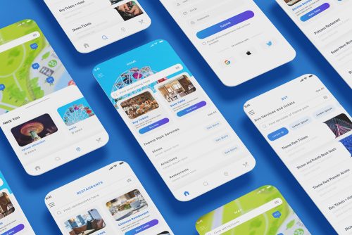 Theme Park & Amusement, Adventure, Water Park App