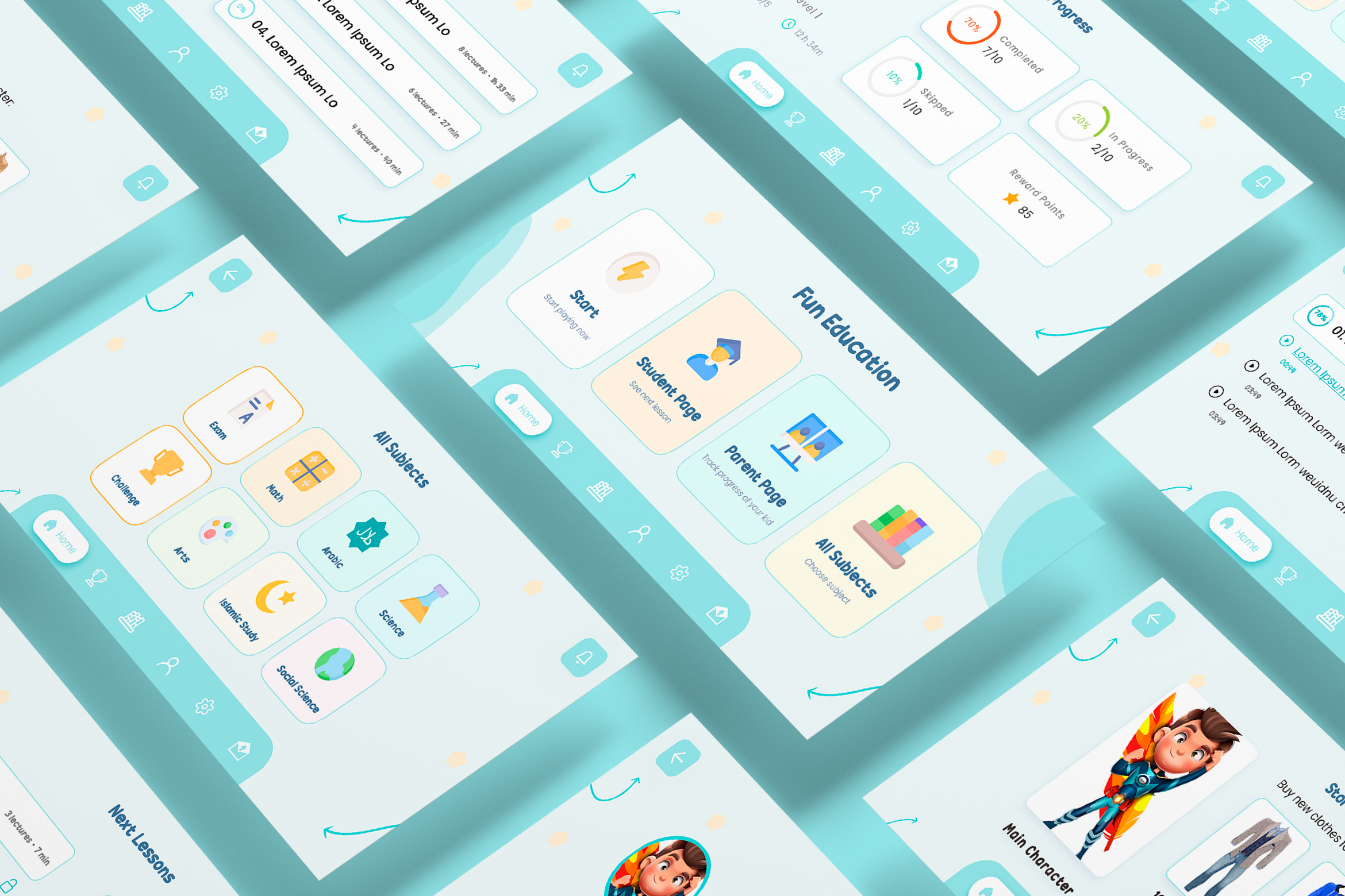 Kids English Learning & Child Education Game App