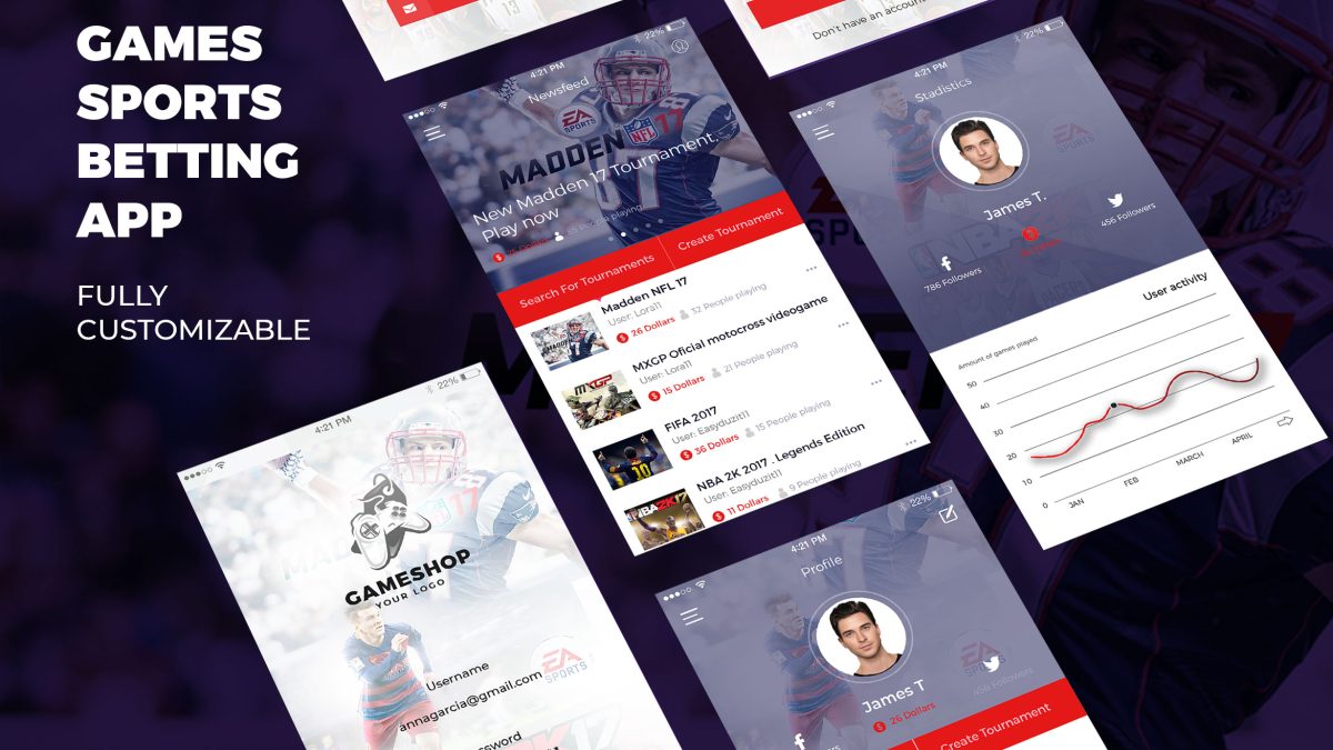 Sports, Bet and Game Mobile App