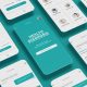 Health Check & Medical Diagnosis Blue App UI Kit