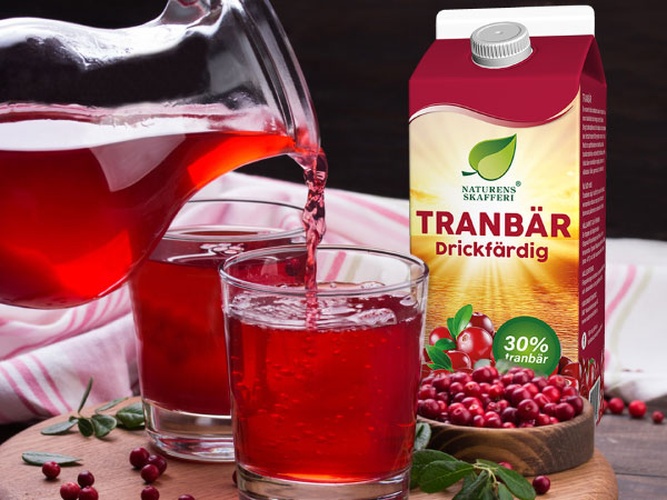 Fullproppad med massor av goda tranbär