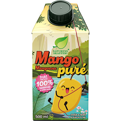 Mangopuré utan tillsatt socker 500 ml