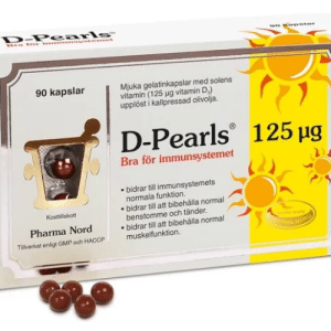 Pharma Nord D-pearls 125 µg 90 kapslar