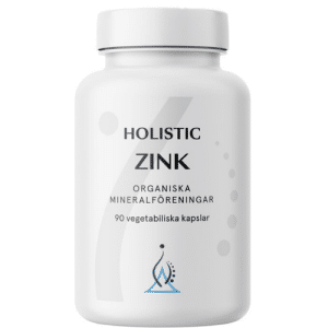 Holistic Zink 25 mg 90 kapslar