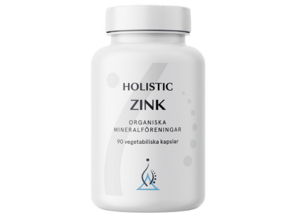 Holistic Zink 25 mg, 90 kapslar