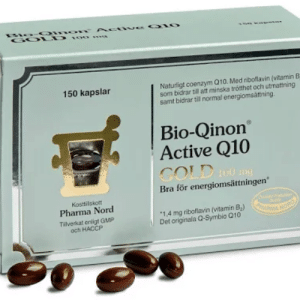 Pharma Nord Bio-Qinon Active Q10 Gold 100 mg,150 kapslar