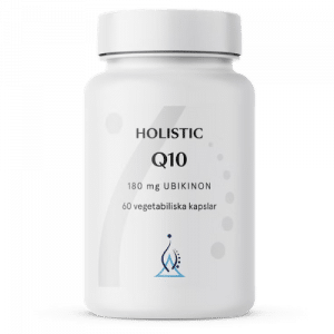 Holistic Q10 180 mg, 60 kapslar