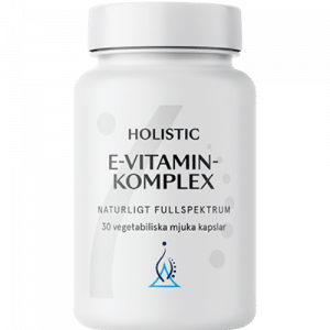 Holistic E-vitaminkomplex, 30 kapslar