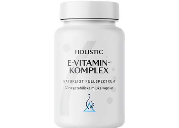 Holistic E-vitaminkomplex, 30 kapslar