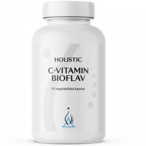 Holistic C-vitamin bioflav, 90 kapslar