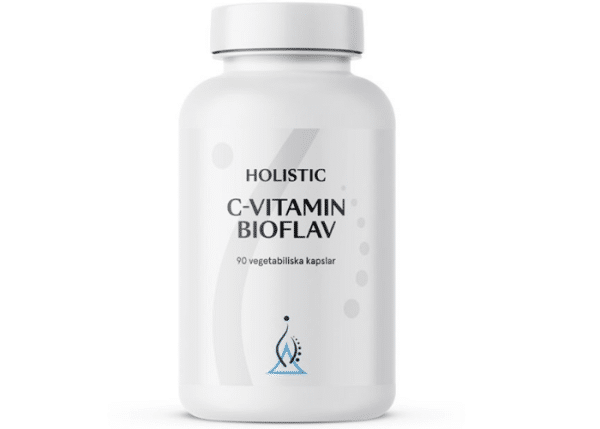 Holistic C-vitamin bioflav, 90 kapslar