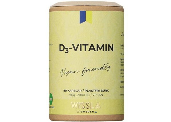 Wissla of Sweden D3 Vitamin 90 kapslar