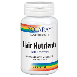 Solaray Hair Nutrients, 60 Kapslar