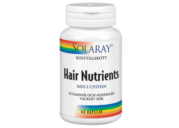 Solaray Hair Nutrients, 60 Kapslar