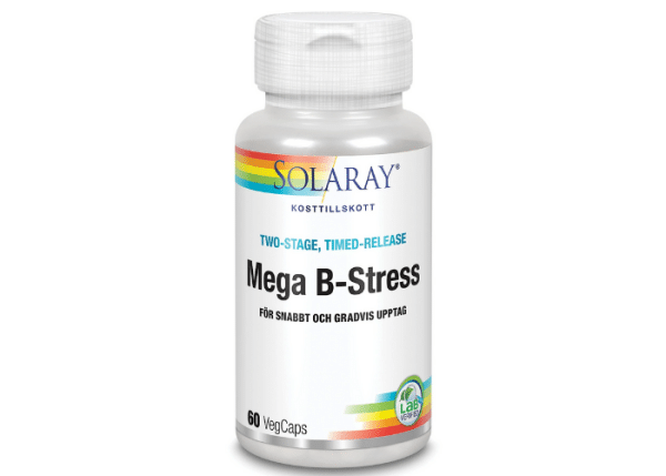 Solaray Mega B Stress 60 Kapslar