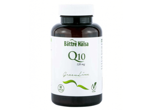 Bättre Hälsa Q10 120 mg, 60 Kapslar